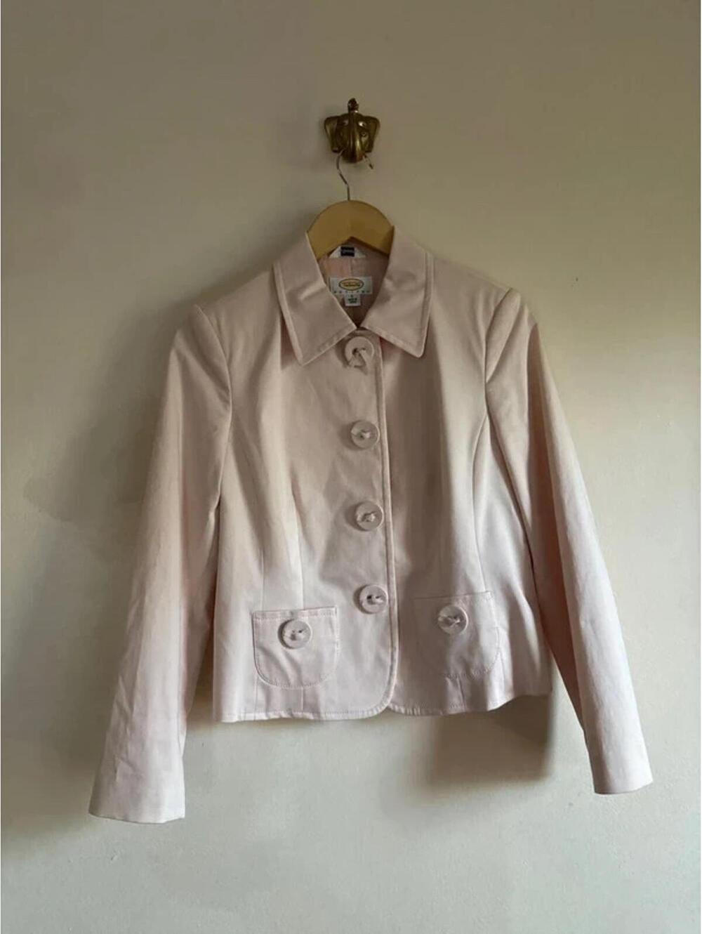 Talbots‎ Pale Pink Blazer size 6 petite